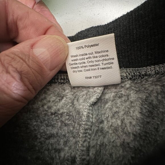 Jumping Beans Baby Boys 18M Heathered Gray Soft Polyester Jogger Pants With Ribb - Picture 4 of 6